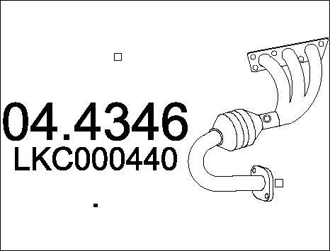 MTS 04.4346 - Catalizzatore autozon.pro