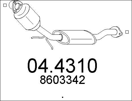 MTS 04.4310 - Catalizzatore autozon.pro