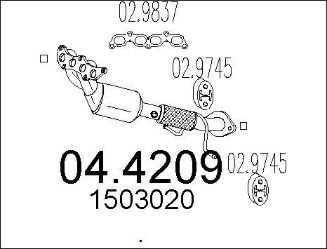 MTS 04.4209 - Catalizzatore autozon.pro