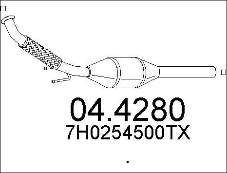 MTS 04.4280 - Catalizzatore autozon.pro