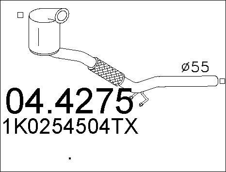 MTS 04.4275 - Catalizzatore autozon.pro