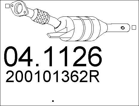 MTS 04.1126 - Catalizzatore autozon.pro