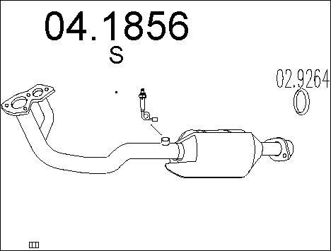 MTS 04.1856 - Catalizzatore autozon.pro