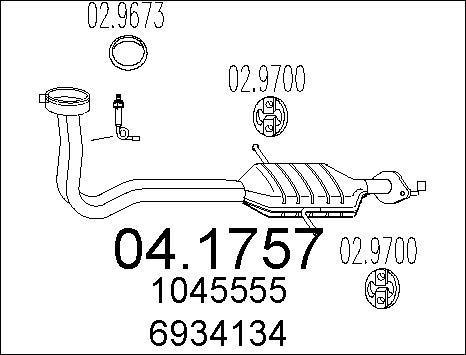 MTS 04.1757 - Catalizzatore autozon.pro