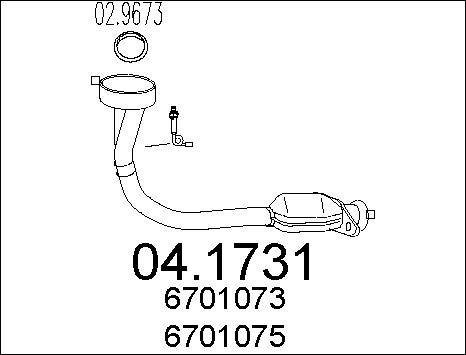 MTS 04.1731 - Catalizzatore autozon.pro