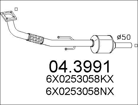 MTS 04.3991 - Catalizzatore autozon.pro