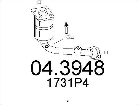 MTS 04.3948 - Catalizzatore autozon.pro