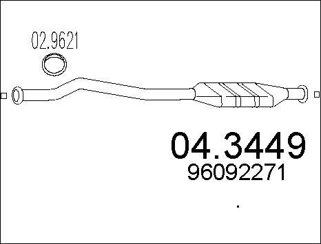 MTS 04.3449 - Catalizzatore autozon.pro