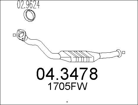 MTS 04.3478 - Catalizzatore autozon.pro