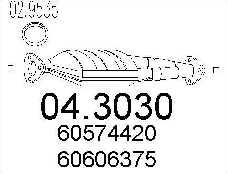 MTS 04.3030 - Catalizzatore autozon.pro