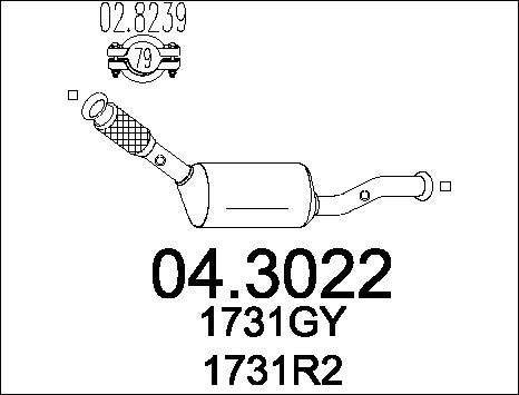 MTS 04.3022 - Catalizzatore autozon.pro