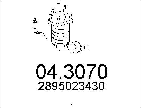 MTS 04.3070 - Catalizzatore autozon.pro