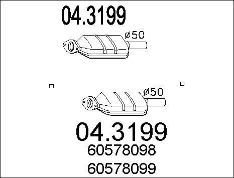 MTS 04.3199 - Catalizzatore autozon.pro