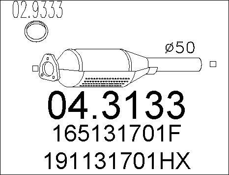 MTS 04.3133 - Catalizzatore autozon.pro