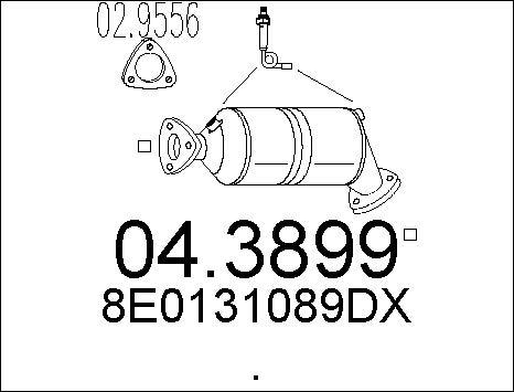 MTS 04.3899 - Catalizzatore autozon.pro