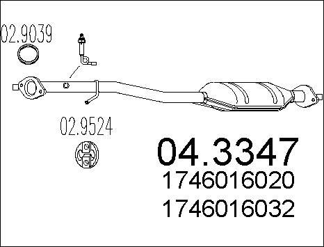 MTS 04.3347 - Catalizzatore autozon.pro