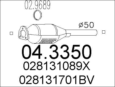 MTS 04.3350 - Catalizzatore autozon.pro