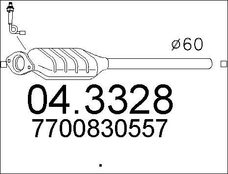 MTS 04.3328 - Catalizzatore autozon.pro