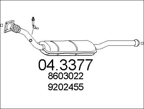 MTS 04.3377 - Catalizzatore autozon.pro