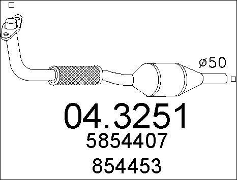 MTS 04.3251 - Catalizzatore autozon.pro