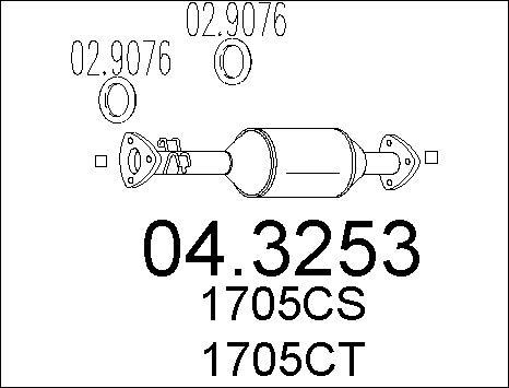 MTS 04.3253 - Catalizzatore autozon.pro