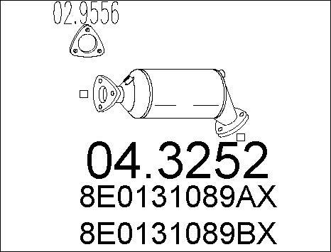 MTS 04.3252 - Catalizzatore autozon.pro