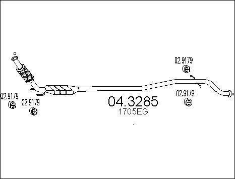 MTS 04.3285 - Catalizzatore autozon.pro