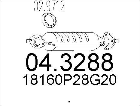 MTS 04.3288 - Catalizzatore autozon.pro