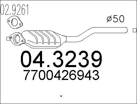 MTS 04.3239 - Catalizzatore autozon.pro