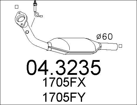 MTS 04.3235 - Catalizzatore autozon.pro