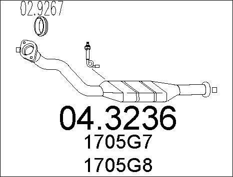 MTS 04.3236 - Catalizzatore autozon.pro