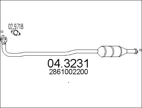 MTS 04.3231 - Catalizzatore autozon.pro