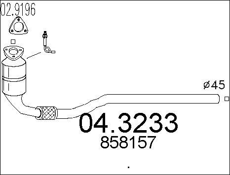 MTS 04.3233 - Catalizzatore autozon.pro