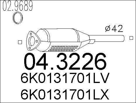 MTS 04.3226 - Catalizzatore autozon.pro