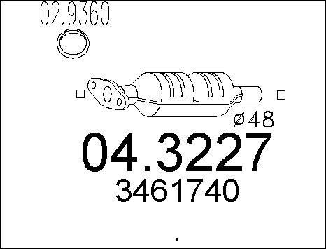 MTS 04.3227 - Catalizzatore autozon.pro