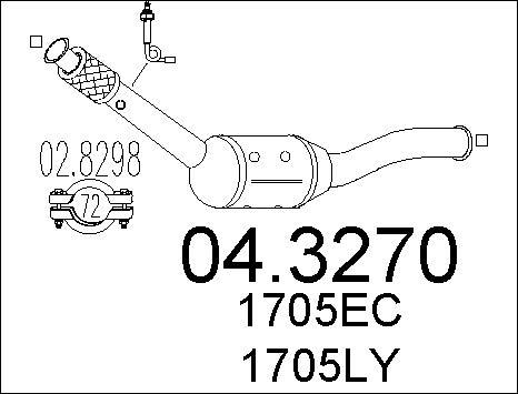 MTS 04.3270 - Catalizzatore autozon.pro