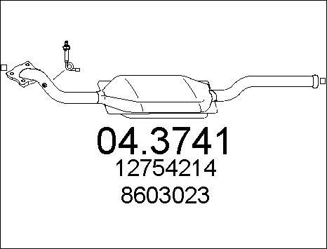 MTS 04.3741 - Catalizzatore autozon.pro