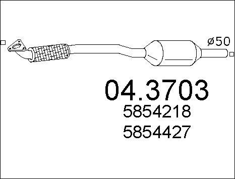 MTS 04.3703 - Catalizzatore autozon.pro