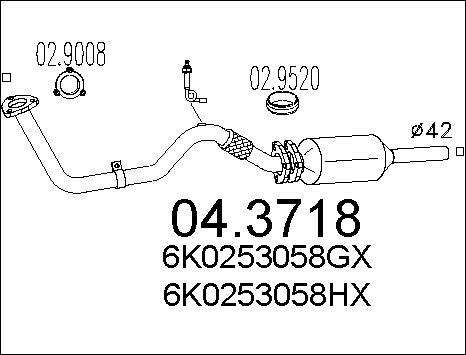 MTS 04.3718 - Catalizzatore autozon.pro