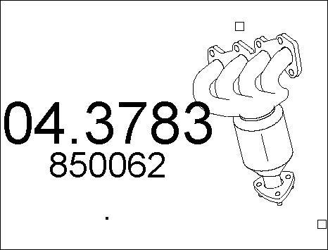 MTS 04.3783 - Catalizzatore autozon.pro