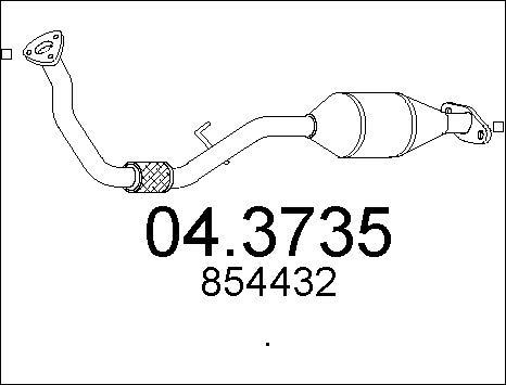 MTS 04.3735 - Catalizzatore autozon.pro