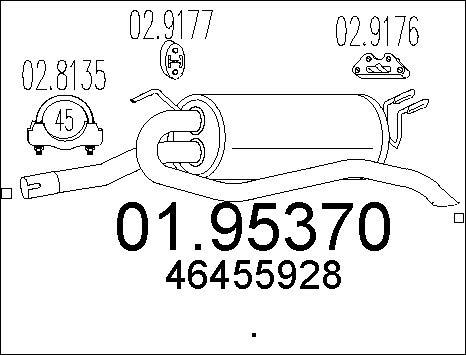 MTS 01.95370 - Silenziatore posteriore autozon.pro