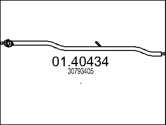 MTS 01.40434 - Tubo gas scarico autozon.pro