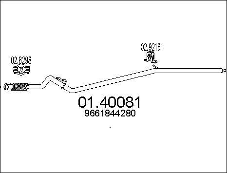 MTS 01.40081 - Tubo gas scarico autozon.pro