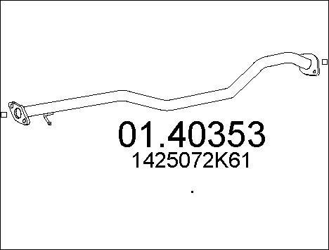 MTS 01.40353 - Tubo gas scarico autozon.pro