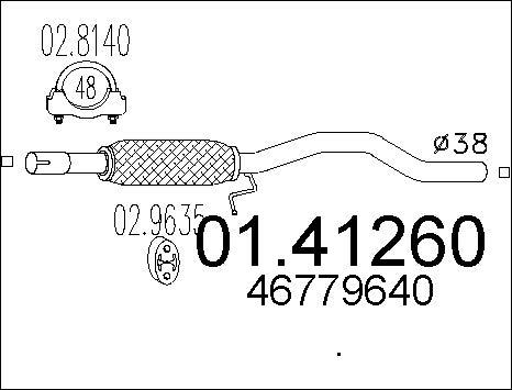 MTS 01.41260 - Tubo gas scarico autozon.pro