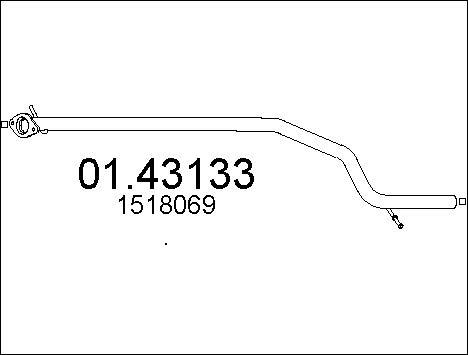 MTS 01.43133 - Tubo gas scarico autozon.pro