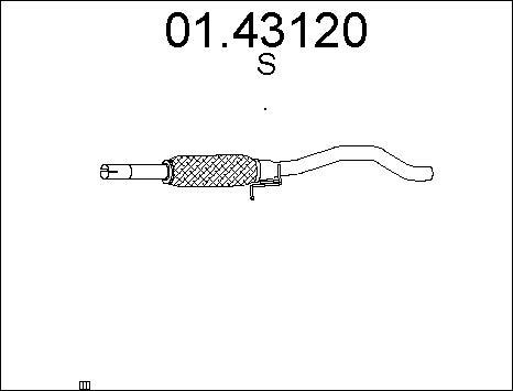 MTS 01.43120 - Tubo gas scarico autozon.pro