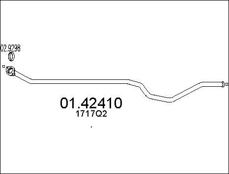 MTS 01.42410 - Tubo gas scarico autozon.pro