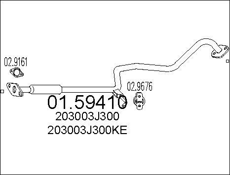 MTS 01.59410 - Silenziatore centrale autozon.pro